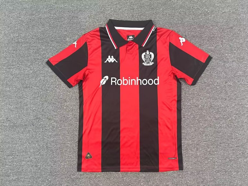 AAA Quality OGC Nice 25/26 Home Soccer Jersey